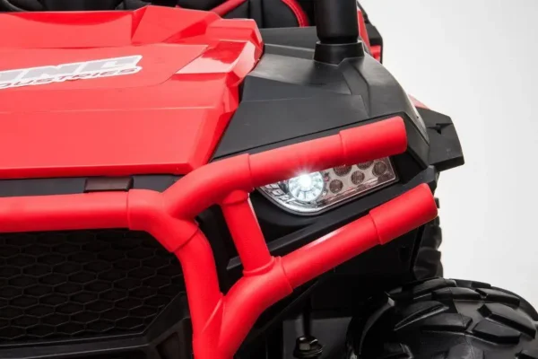 Kinderfahrzeug - Elektro Auto "Buggy 999" - 12V10AH Akku,4 Motoren- 2,4Ghz, Allrad+2 Sitzer+Ledersitz+EVA – Bild 15