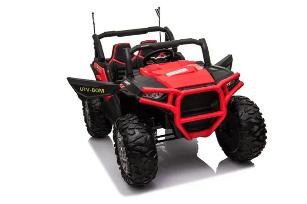 Kinderfahrzeug - Elektro Auto "Buggy 999" - 12V10AH Akku,4 Motoren- 2,4Ghz, Allrad+2 Sitzer+Ledersitz+EVA – Bild 9