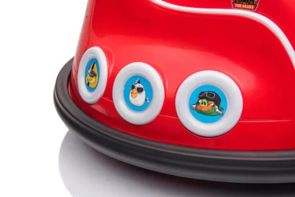 Elektro Kinderauto Autoscooter "Lizenz von Angry Birds" mit LED Lichter – Bild 11