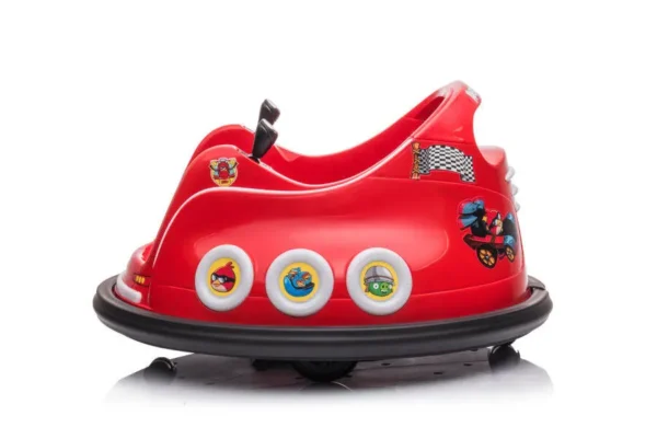 Elektro Kinderauto Autoscooter "Lizenz von Angry Birds" mit LED Lichter – Bild 2