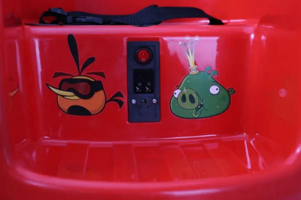 Elektro Kinderauto Autoscooter "Lizenz von Angry Birds" mit LED Lichter – Bild 8