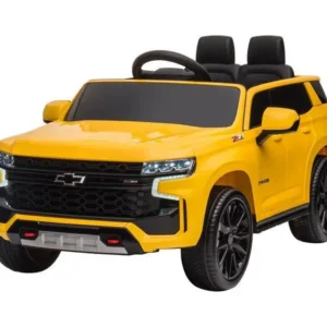 Elektro Kinderauto "Chevrolet Tahoe" - lizenziert - 12V7AH Akku und 2 Motoren- 2,4Ghz + MP3 + Leder + EVA