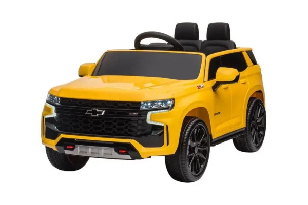 Elektro Kinderauto "Chevrolet Tahoe" - lizenziert - 12V7AH Akku und 2 Motoren- 2,4Ghz + MP3 + Leder + EVA