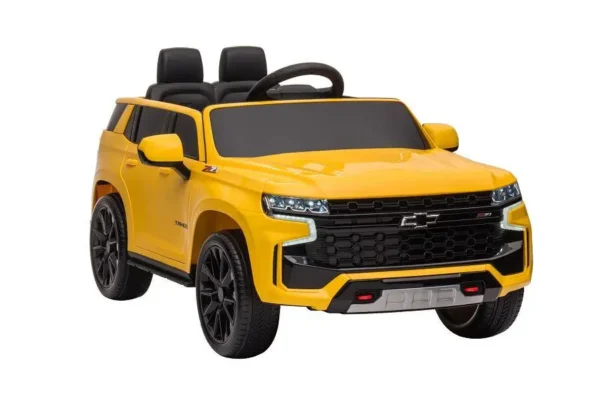 Elektro Kinderauto "Chevrolet Tahoe" - lizenziert - 12V7AH Akku und 2 Motoren- 2,4Ghz + MP3 + Leder + EVA – Bild 11