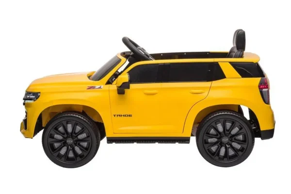 Elektro Kinderauto "Chevrolet Tahoe" - lizenziert - 12V7AH Akku und 2 Motoren- 2,4Ghz + MP3 + Leder + EVA – Bild 2