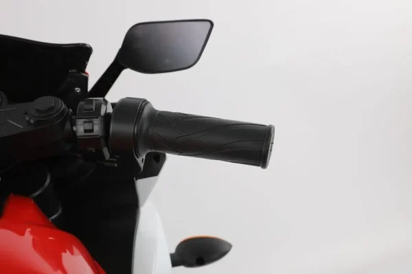 Elektro Kindermotorrad 888 - 12V 4,5A Akku - mit Stützräder, Musik und Lichter -Rot – Bild 11