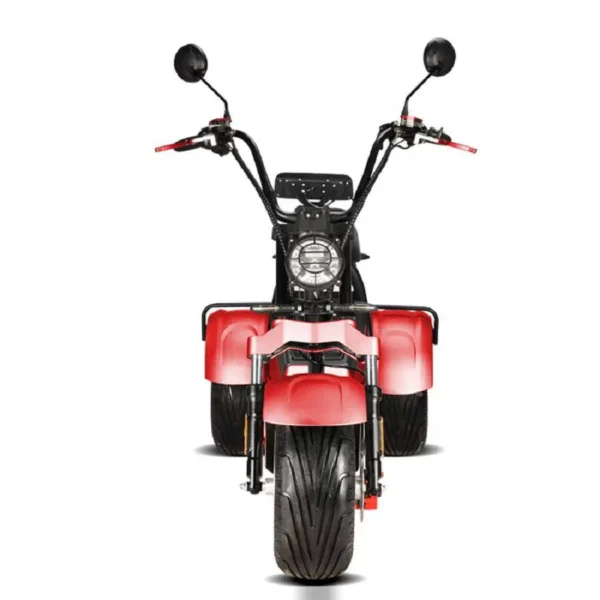 E-Scooter Trike mit Straßenzulassung und drei Räder Trike HM7 - ca. 70km Reichweite, 2 Motoren | 60V | 4000W | 2 x 20AH Akkus – Bild 3