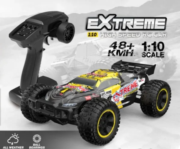 RC Elektro Buggy 1:10 mit 2,4Ghz Fernsteuerung, 48 km/h, Allradantrieb - 1700 mAh LiIon "Extreme 202E"