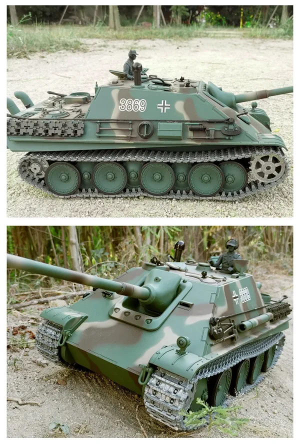 RC Panzer "Jagdpanther" Heng Long 1:16 mit Rauch&Sound und Stahlgetriebe - V7.0 - 2,4Ghz - PRO – Bild 11