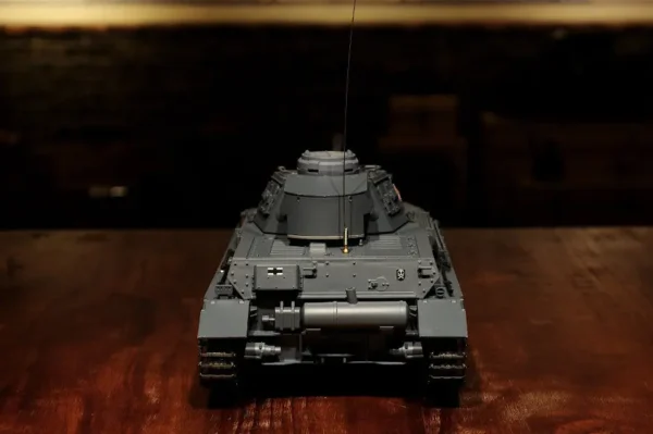 RC Panzer "Kampfwagen IV Ausf.F-2" Heng Long 1:16 Grau mit Rauch&Sound, Stahlgetriebe und 2,4Ghz -V7.0 – Bild 5