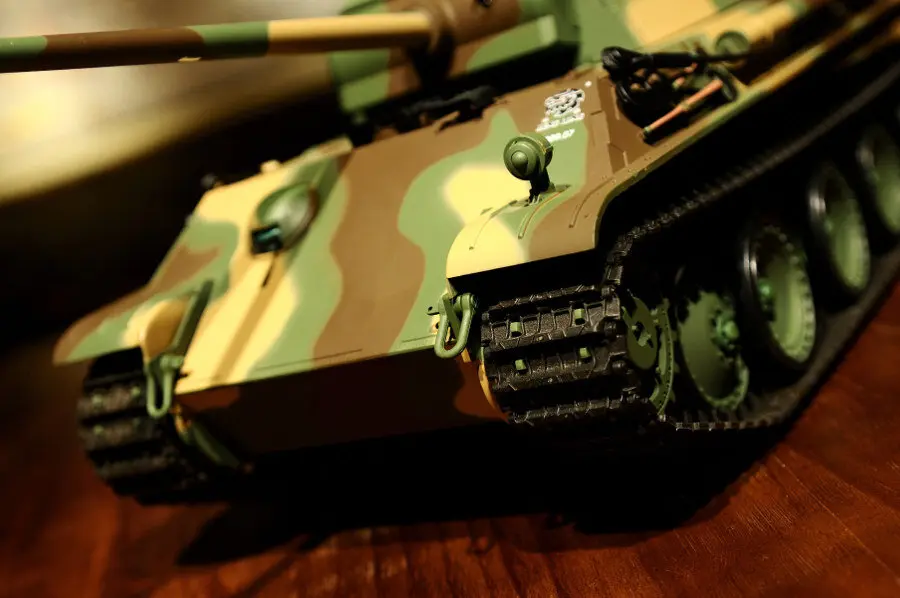 RC Panzer "Panther G" Heng Long 1:16 mit Rauch&Sound und Stahlgetriebe - 2,4Ghz -V 7.0 – Bild 11