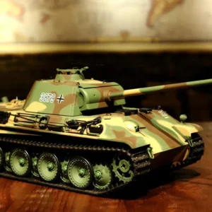 RC Panzer "Panther G" Heng Long 1:16 mit Rauch&Sound und Stahlgetriebe und Metallketten- 2,4Ghz -V 7.0 - PRO mit RRZ