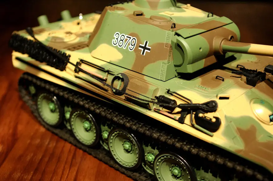 RC Panzer "Panther G" Heng Long 1:16 mit Rauch&Sound und Stahlgetriebe - 2,4Ghz -V 7.0 – Bild 7