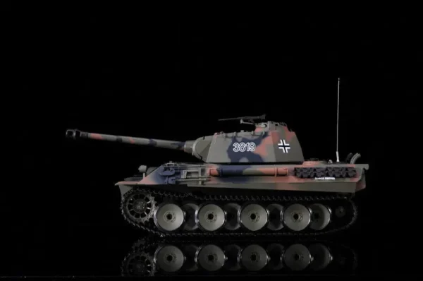 RC Panzer "German Panther" 1:16 Heng Long -Rauch&Sound+Stahlgetriebe und 2,4Ghz - V7.0 - Pro Modell – Bild 9