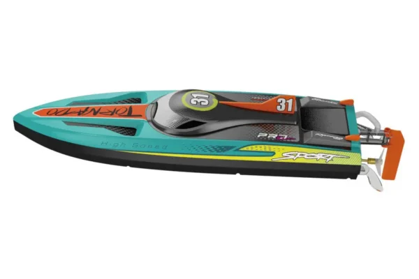 RC Racing Boot "HL Tornado" Brushless Motor, ESC, Servo, 65 km/h - mit Lipo und 2,4Ghz – Bild 3