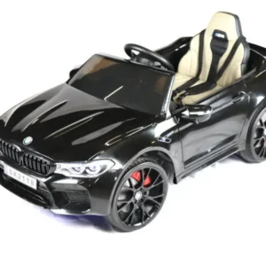 Elektro Kinderfahrzeug "BMW M5 Drift Version" - lizenziert - 2x 12V7A Akku, 2 Motoren- 2,4Ghz Fernsteuerung, MP3, Ledersitz+EVA