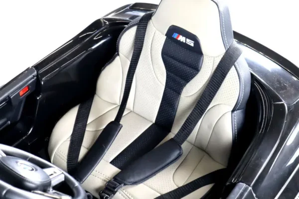 Elektro Kinderfahrzeug "BMW M5" - lizenziert - 24V Akku, 2,4Ghz Fernsteuerung, MP3, Ledersitz+EVA-Schwarz – Bild 7