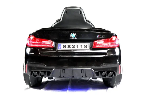 Elektro Kinderfahrzeug "BMW M5" - lizenziert - 24V Akku, 2,4Ghz Fernsteuerung, MP3, Ledersitz+EVA-Schwarz – Bild 11