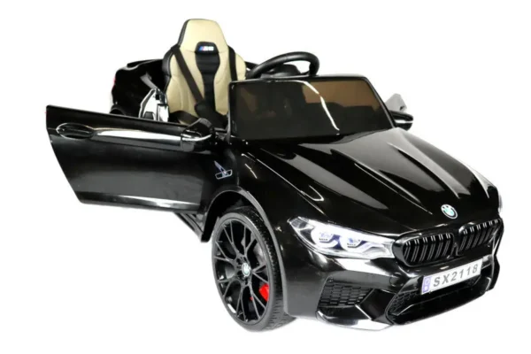 Elektro Kinderfahrzeug "BMW M5" - lizenziert - 24V Akku, 2,4Ghz Fernsteuerung, MP3, Ledersitz+EVA-Schwarz – Bild 13