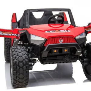 Kinderfahrzeug - Elektro Auto "Buggy 928" - 2x 12V7A Akku,4x75W Motoren- 2,4Ghz, Allrad+2 Sitzer+Ledersitz+EVA