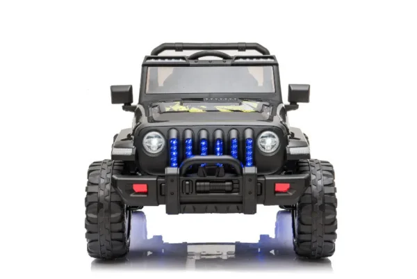 Kinderfahrzeug - Elektro Auto Offroad mit 12V10A Akku und 2x35W Motoren "Camouflage" 2,4Ghz+Ledersitz+EVA – Bild 3