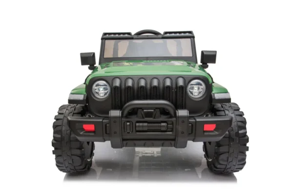 Kinderfahrzeug - Elektro Auto Offroad mit 12V10A Akku und 2x35W Motoren "Camouflage" 2,4Ghz+Ledersitz+EVA – Bild 7