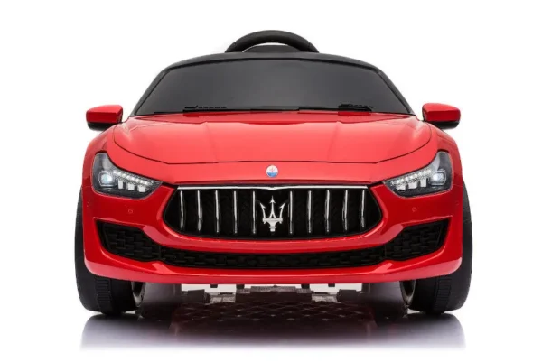 Kinderfahrzeug - Elektro Auto "Maserati Ghibli" - lizenziert - 12V7AH, 2 Motoren- 2,4Ghz Fernsteuerung, MP3, Ledersitz+EVA – Bild 3