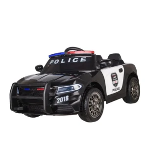 Kinderfahrzeug - Elektro Auto "Polizei Design -66" - 12V7AH Akku,2 Motoren- 2,4Ghz Fernsteuerung, MP3