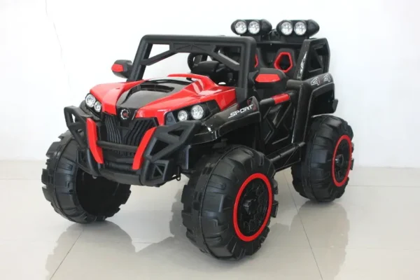 Kinderfahrzeug - Elektro Auto "Buggy 898" - 2x 12V7AH Akku und 4 Motoren- 2,4Ghz Ferngesteuert +MP3 – Bild 2