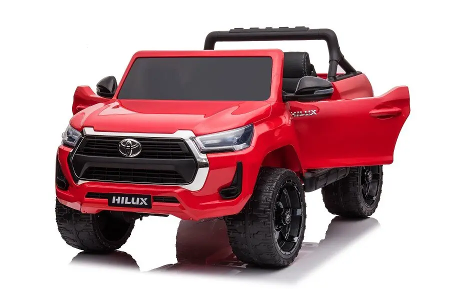 Kinderfahrzeug - Elektro Auto "Toyota Hilux" - lizenziert - 12V14AH Akku + 2,4Ghz+Ledersitz+EVA – Bild 11