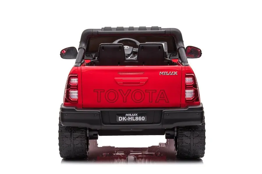 Kinderfahrzeug - Elektro Auto "Toyota Hilux" - lizenziert - 12V14AH Akku + 2,4Ghz+Ledersitz+EVA – Bild 12