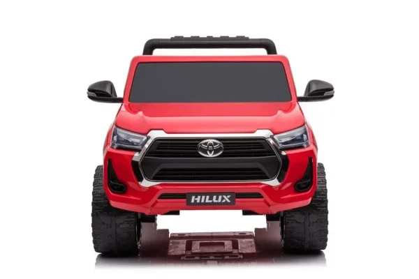 Kinderfahrzeug - Elektro Auto "Toyota Hilux" - lizenziert - 12V14AH Akku + 2,4Ghz+Ledersitz+EVA – Bild 2
