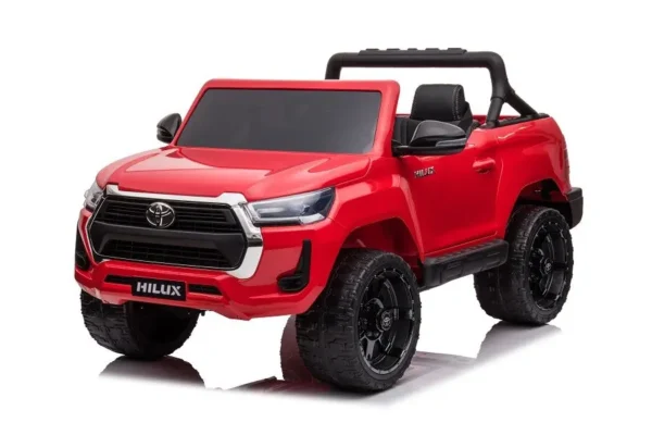 Kinderfahrzeug - Elektro Auto "Toyota Hilux" - lizenziert - 12V14AH Akku + 2,4Ghz+Ledersitz+EVA – Bild 5
