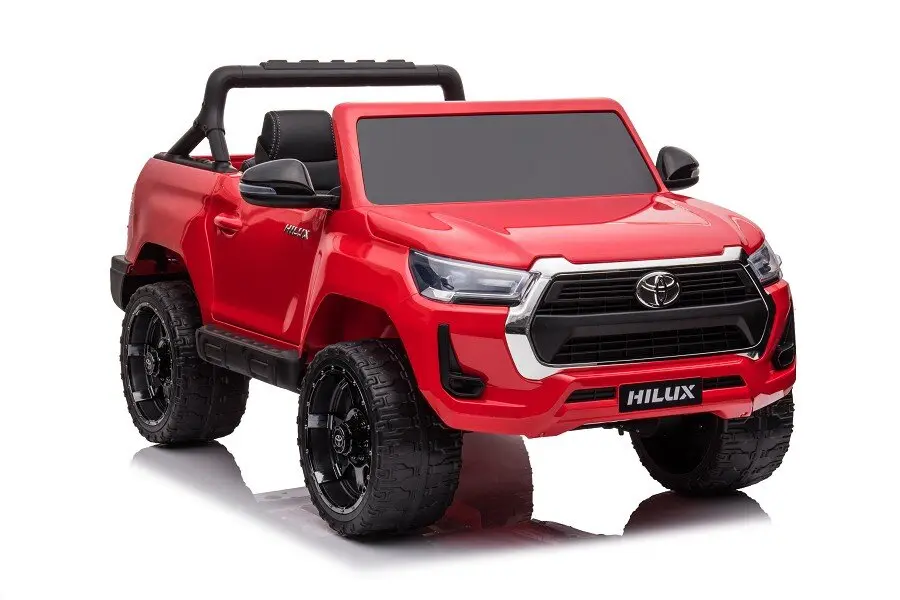 Kinderfahrzeug - Elektro Auto "Toyota Hilux" - lizenziert - 12V14AH Akku + 2,4Ghz+Ledersitz+EVA – Bild 8