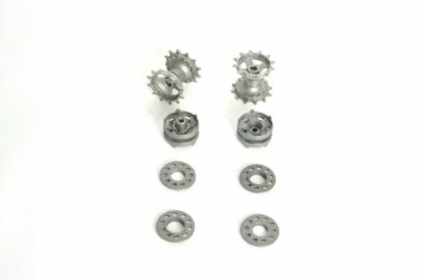 Aufrüstungssatz für Panzer: Metallkettenset für Heng Long Russicher T-90 3938 – Bild 3
