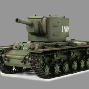 RC Panzer "Russicher KV-2" Heng Long 1:16 mit R&S, Metallgetriebe (Stahl) und Metallketten -2,4Ghz -V 7.0 - PRO mit RRZ
