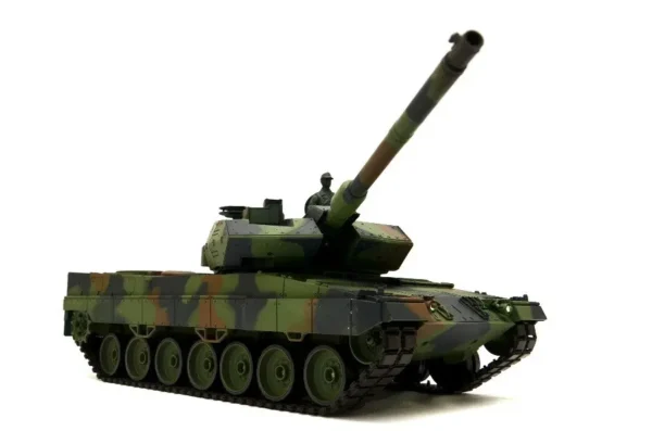RC Panzer "German Leopard 2A6" Heng Long 1:16 mit Rauch&Sound und Metallgetriebe (Stahl) -2,4Ghz V7.0 – Bild 8