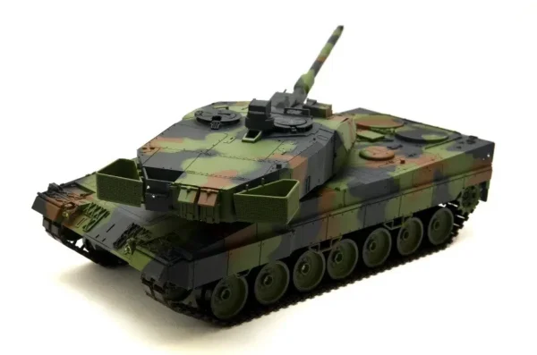 RC Panzer "German Leopard 2A6" Heng Long 1:16 mit Rauch&Sound und Metallgetriebe (Stahl) -2,4Ghz V7.0 – Bild 7