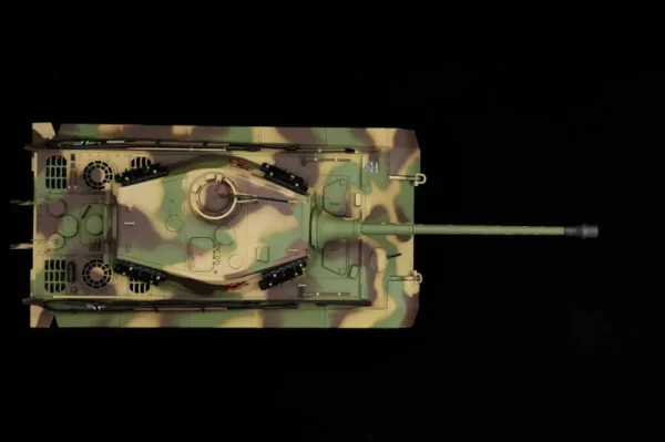 RC Panzer "Deutscher Königstiger - Henschelturm" 1:16 Heng Long mit Rauch und Sound , Stahlgetriebe + 2,4Ghz -V7.0 - Upg – Bild 5
