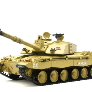 RC Panzer "Britischer Challenger 2" Heng Long 1:16 mit RS + Stahlgetriebe -2,4Ghz -V7.0