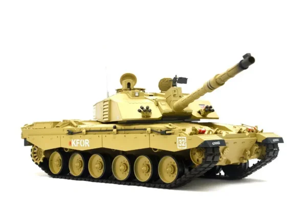 RC Panzer "Britischer Challenger 2" Heng Long 1:16 mit RS + Stahlgetriebe -2,4Ghz -V7.0 – Bild 6