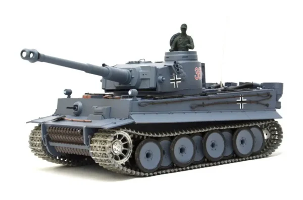 RC Panzer "German Tiger I" Heng Long 1:16 Mit Stahlgetriebe und Metallketten -2,4Ghz Fernsteuerung- UPG-A V7.0 – Bild 12