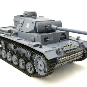 RC Panzer "Kampfwagen III" 1:16 Heng Long -Rauch&Sound - mit Stahlgetriebe und 2,4Ghz Fernsteuerung - V7.0