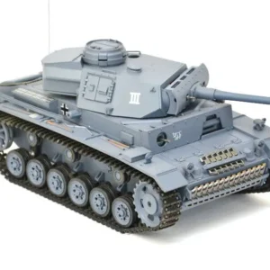 RC Panzer "Kampfwagen III" 1:16 Heng Long -Rauch&Sound - mit Stahlgetriebe und 2,4Ghz Fernsteuerung - V7.0 - Pro