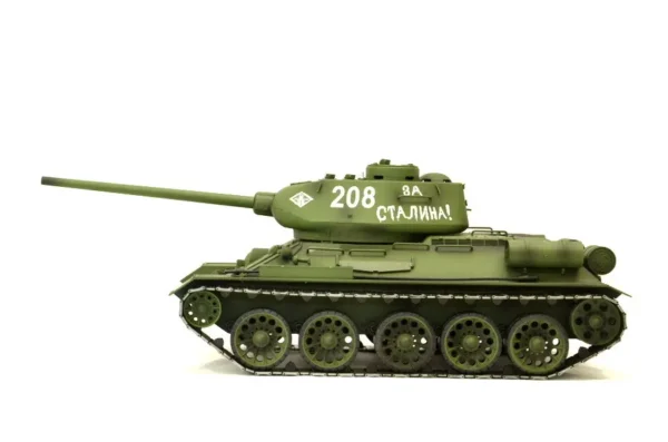 RC Panzer "Russischer T-34/85" 1:16 Heng Long -Rauch&Sound + 2,4Ghz - V 7.0 - PRO Modell – Bild 4