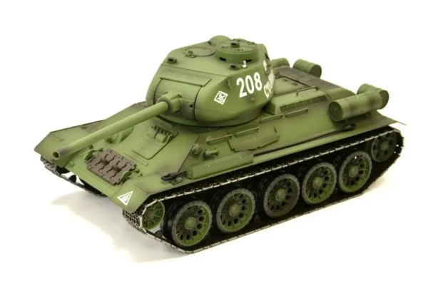 RC Panzer "Russischer T-34/85" 1:16 Heng Long -Rauch&Sound + Stahlgetriebe und 2,4Ghz - V7.0 – Bild 3