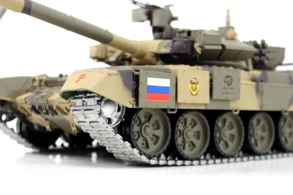 RC Panzer "Russland T90" Heng Long 1:16 mit Rauch&Sound + 2,4Ghz mit Stahlgetriebe und Metallketten V7.0 - Upg-A – Bild 5