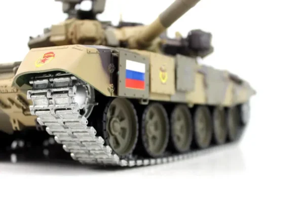 RC Panzer "Russland T90" Heng Long 1:16 mit Rauch&Sound + 2,4Ghz mit Stahlgetriebe und Metallketten V7.0 - Upg-A – Bild 6