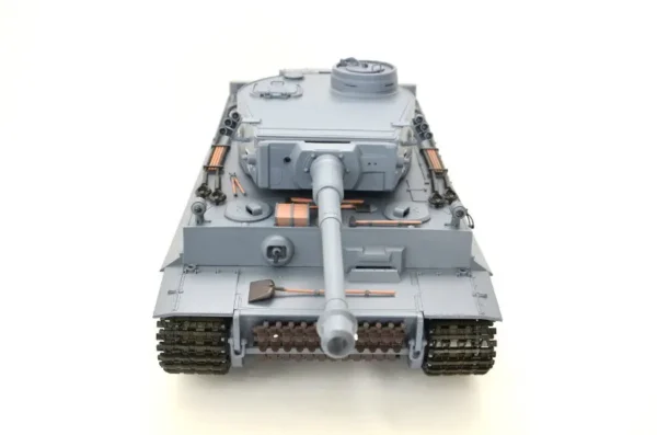 RC Panzer "German Tiger I" Heng Long 1:16 Grau, Rauch&Sound+Stahlgetriebe und 2,4Ghz -V 7.0 – Bild 5
