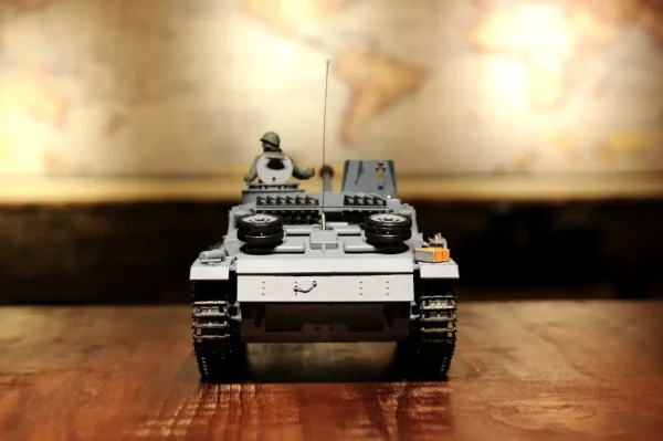 RC Panzer "Sturmgeschütz III" - Stug 3 Heng Long 1:16 Grau, Rauch&Sound, Metallgetriebe und 2,4Ghz -V7.0 – Bild 13